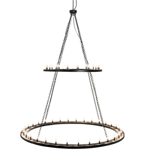 Meyda Tiffany - 236362 - 48 Light Chandelier - Loxley - Textured Black