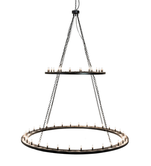 Meyda Tiffany - 236362 - 48 Light Chandelier - Loxley - Textured Black