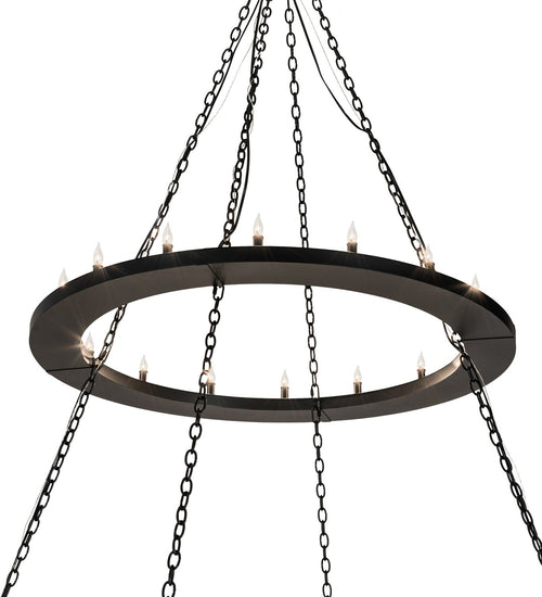 Meyda Tiffany - 236362 - 48 Light Chandelier - Loxley - Textured Black