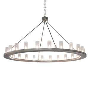 Meyda Tiffany - 236480 - 24 Light Chandelier - Loxley - Silver