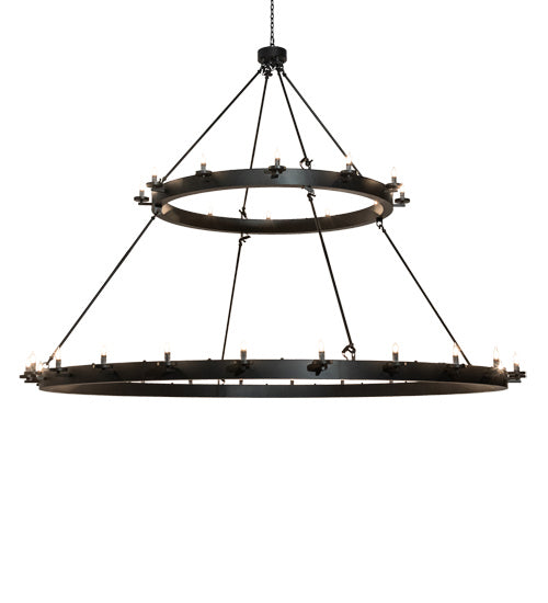 Meyda Tiffany - 237743 - 36 Light Chandelier - Loxley - Solar Black