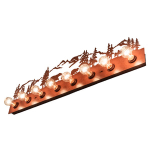 Meyda Tiffany - 237855 - Eight Light Vanity - Bear Family - Rust