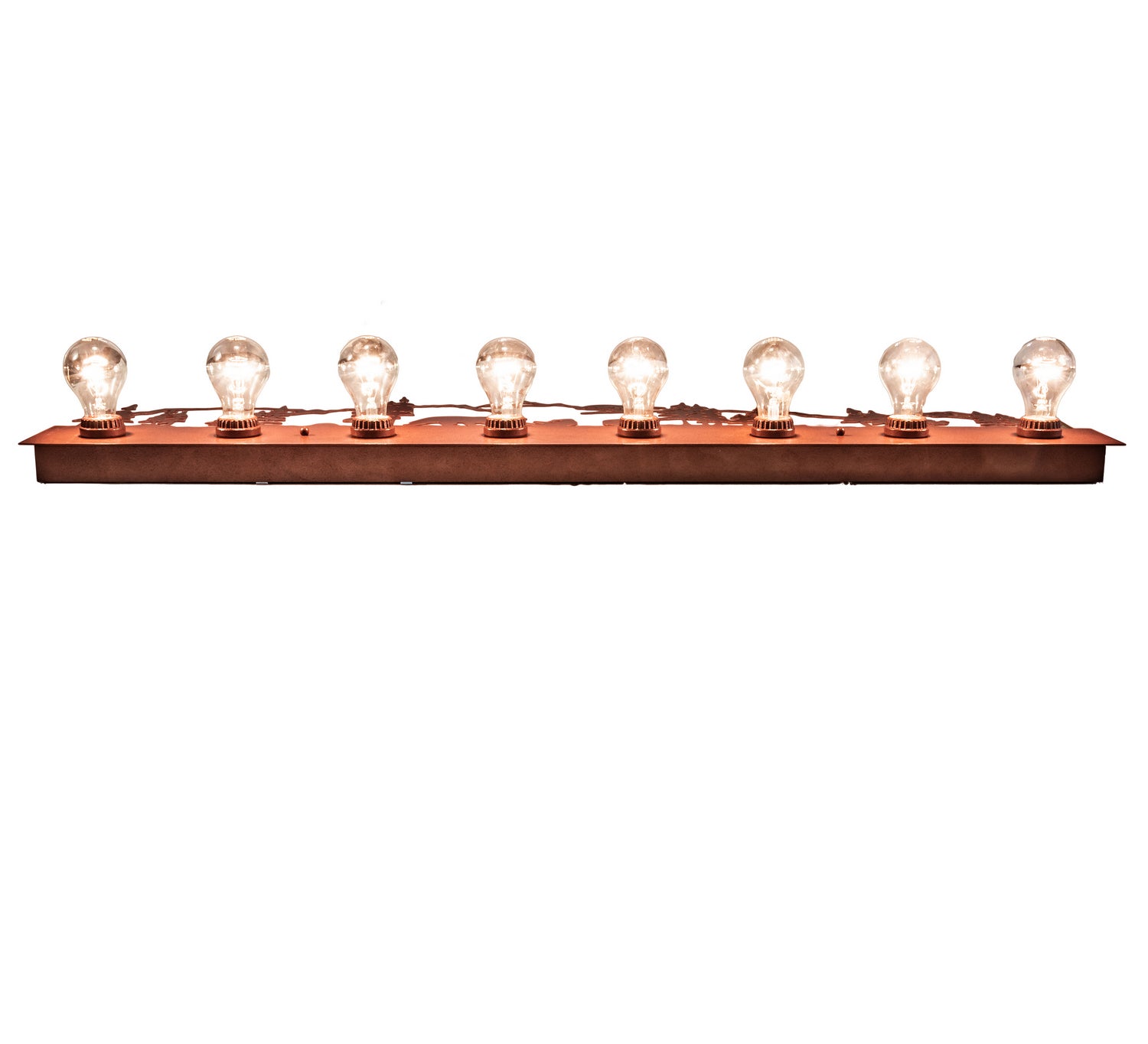 Meyda Tiffany - 237855 - Eight Light Vanity - Bear Family - Rust