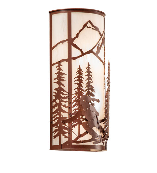 Meyda Tiffany - 238690 - Two Light Wall Sconce - Alpine - Rust