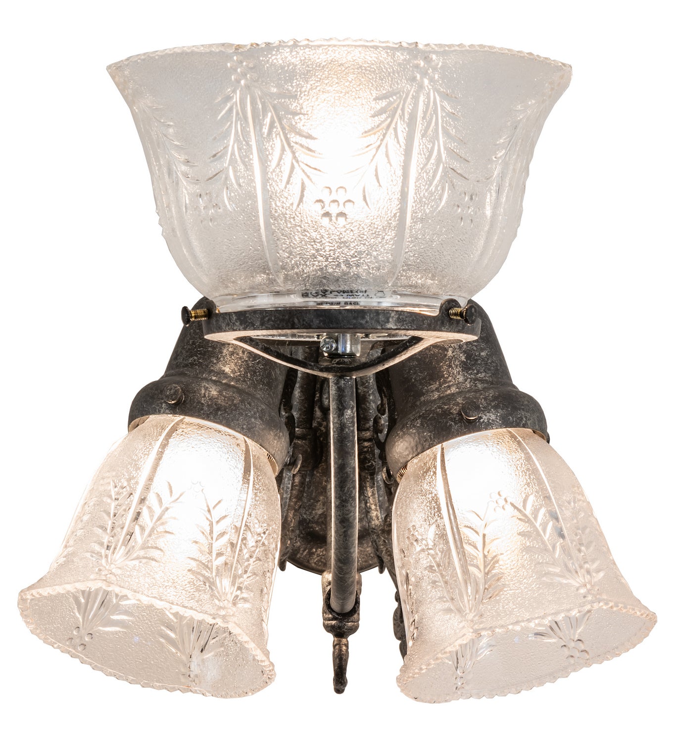 Meyda Tiffany - 240031 - Three Light Wall Sconce - Revival - Antique Pewter