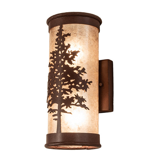 Meyda Tiffany - 240515 - Two Light Wall Sconce - Tamarack - Rust