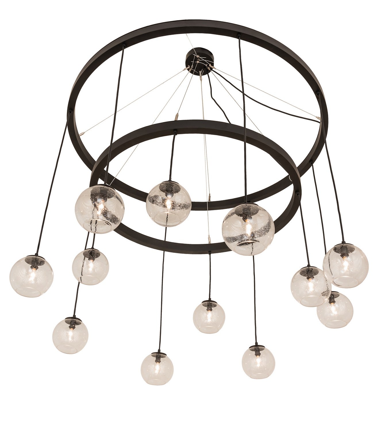 Meyda Tiffany - 241019 - LED Chandelier - Bola - Solar Black