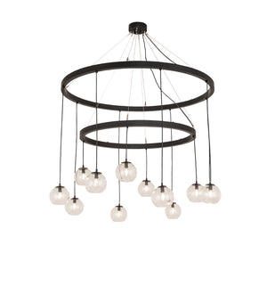 Meyda Tiffany - 241019 - LED Chandelier - Bola - Solar Black