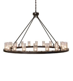 Meyda Tiffany - 241063 - 20 Light Chandelier - Loxley - Timeless Bronze