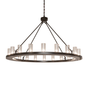 Meyda Tiffany - 241063 - 20 Light Chandelier - Loxley - Timeless Bronze