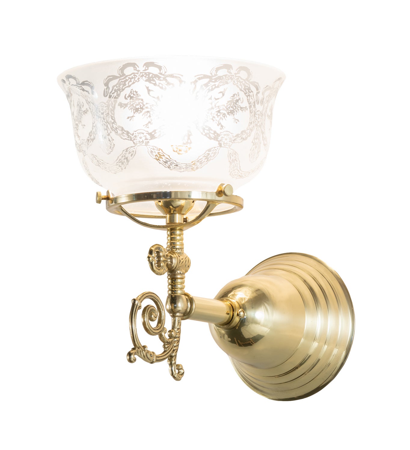 Meyda Tiffany - 241972 - One Light Wall Sconce - Revival - Polished Brass