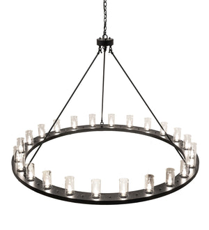 Meyda Tiffany - 242137 - 24 Light Chandelier - Loxley - Textured Black