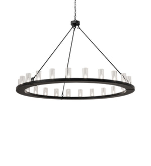 Meyda Tiffany - 242137 - 24 Light Chandelier - Loxley - Textured Black