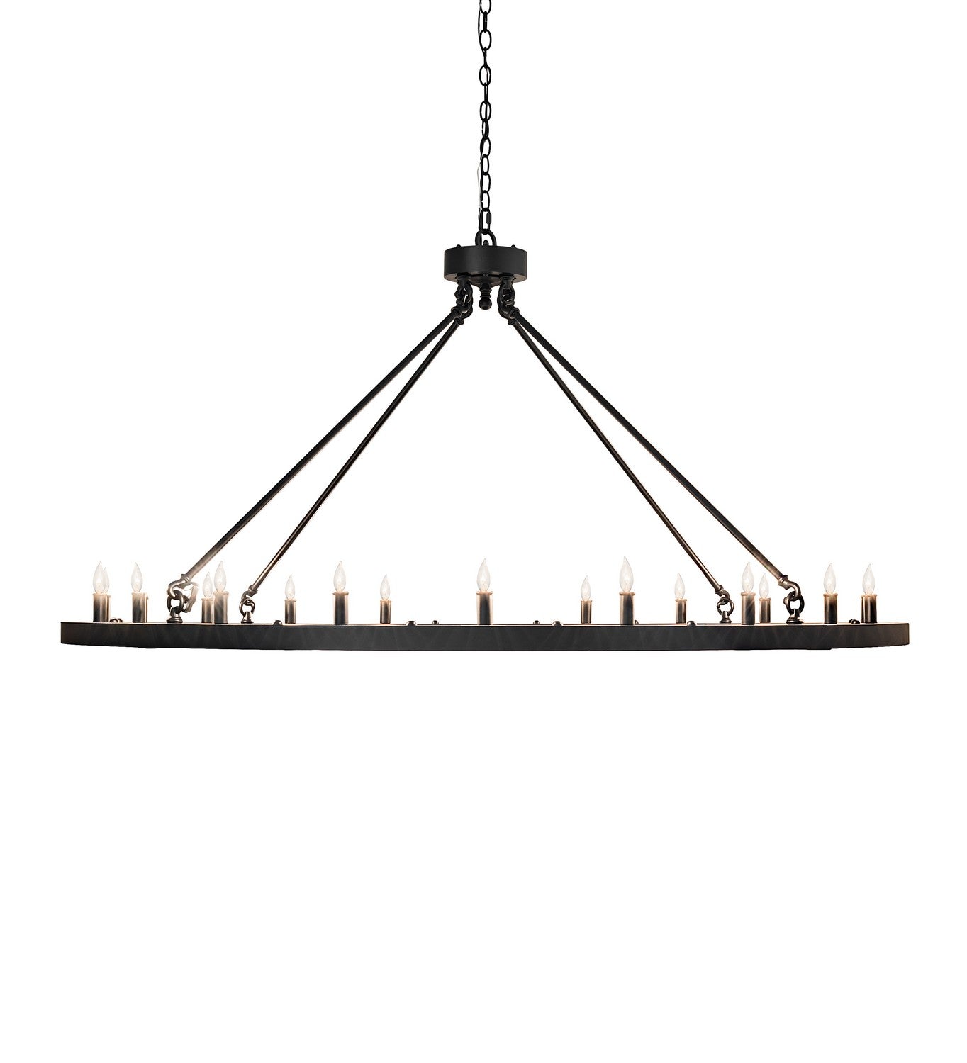 Meyda Tiffany - 242178 - LED Chandelier - Textured Black