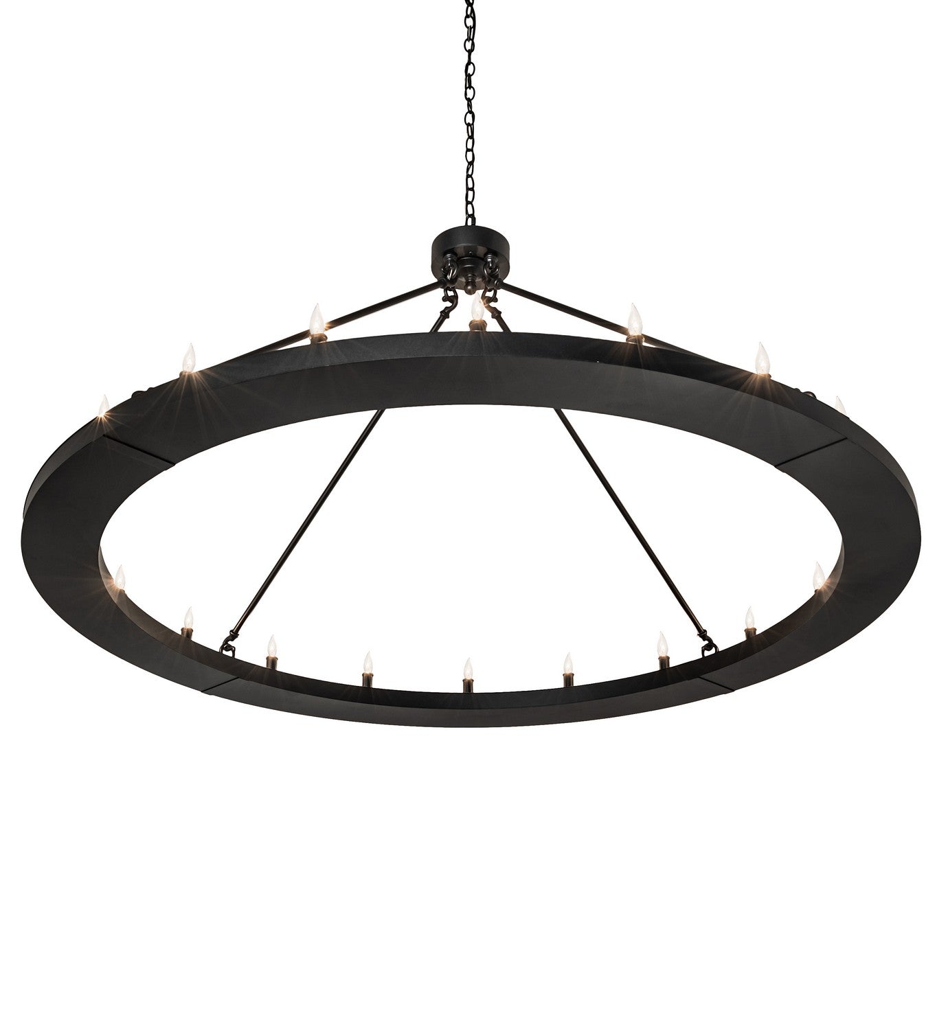 Meyda Tiffany - 242178 - LED Chandelier - Textured Black