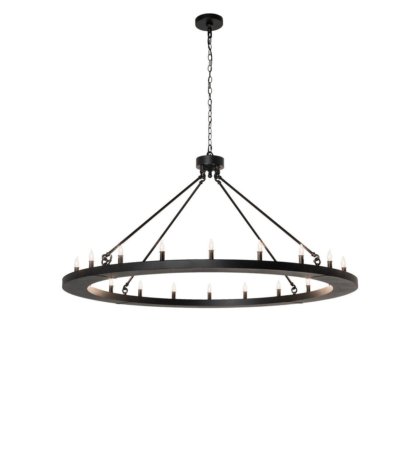 Meyda Tiffany - 242178 - LED Chandelier - Textured Black