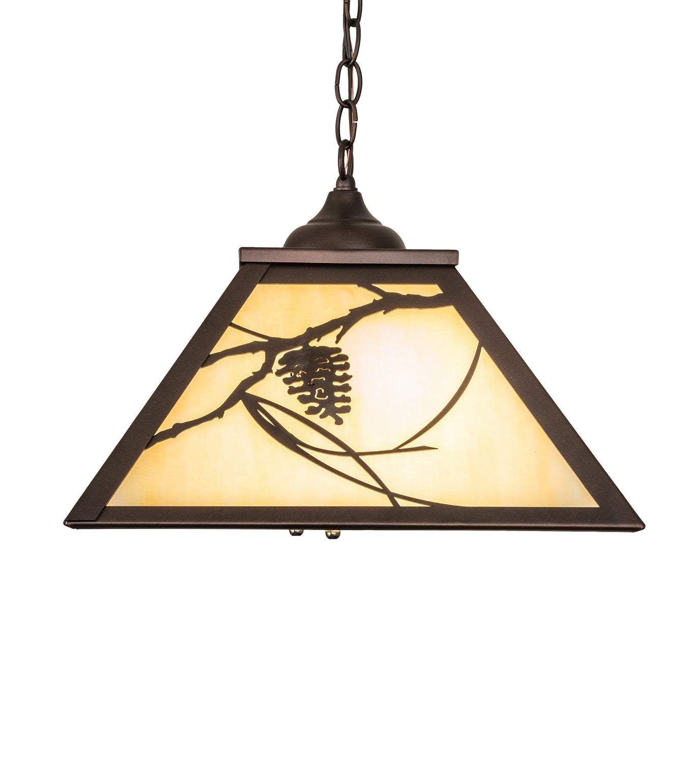 Meyda Tiffany - 242639 - Two Light Pendant - Whispering Pines - Mahogany Bronze