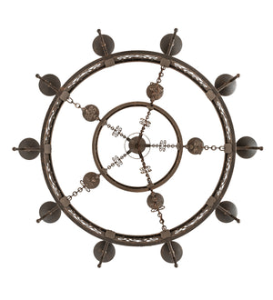 Meyda Tiffany - 242818 - 15 Light Chandelier - Toscano - Gilded Tobacco