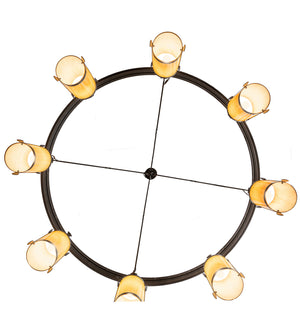 Meyda Tiffany - 243019 - Eight Light Chandelier - Beartooth - Timeless Bronze