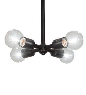 Meyda Tiffany - 243083 - LED Chandelier - Pronograde - Textured Black