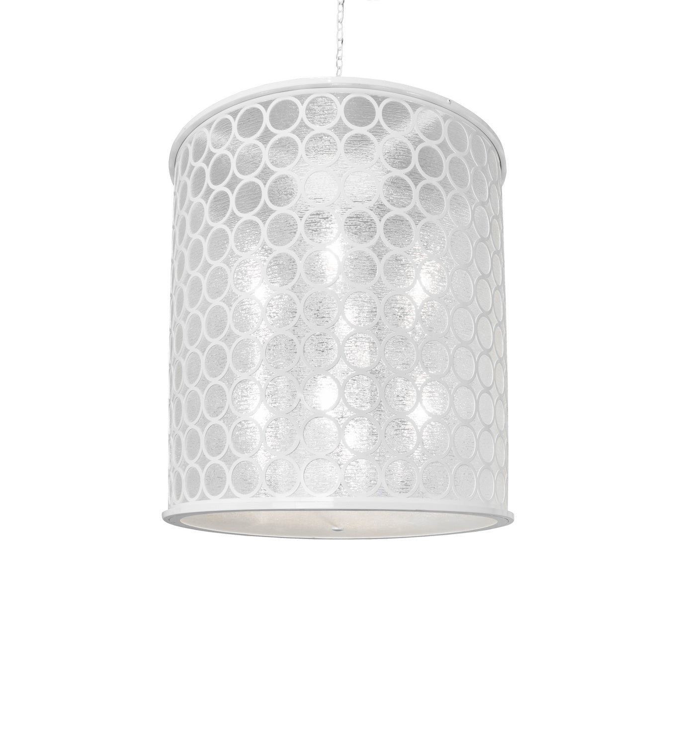 Meyda Tiffany - 243255 - Eight Light Pendant - Dekko - Horizon White