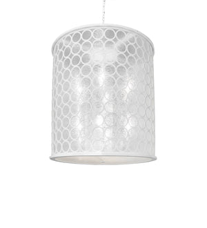 Meyda Tiffany - 243255 - Eight Light Pendant - Dekko - Horizon White