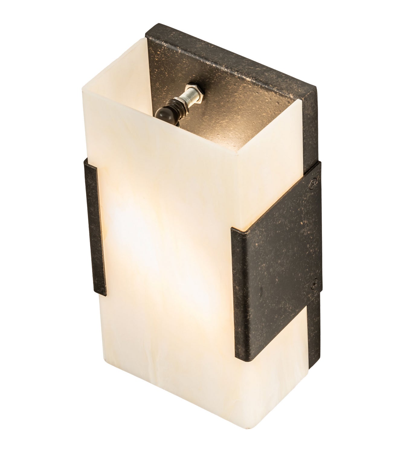 Meyda Tiffany - 243448 - Two Light Wall Sconce - Quadrato - Golden Bronze