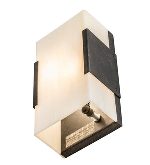 Meyda Tiffany - 243448 - Two Light Wall Sconce - Quadrato - Golden Bronze