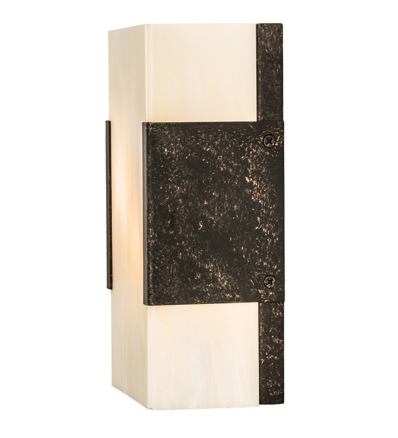 Meyda Tiffany - 243448 - Two Light Wall Sconce - Quadrato - Golden Bronze