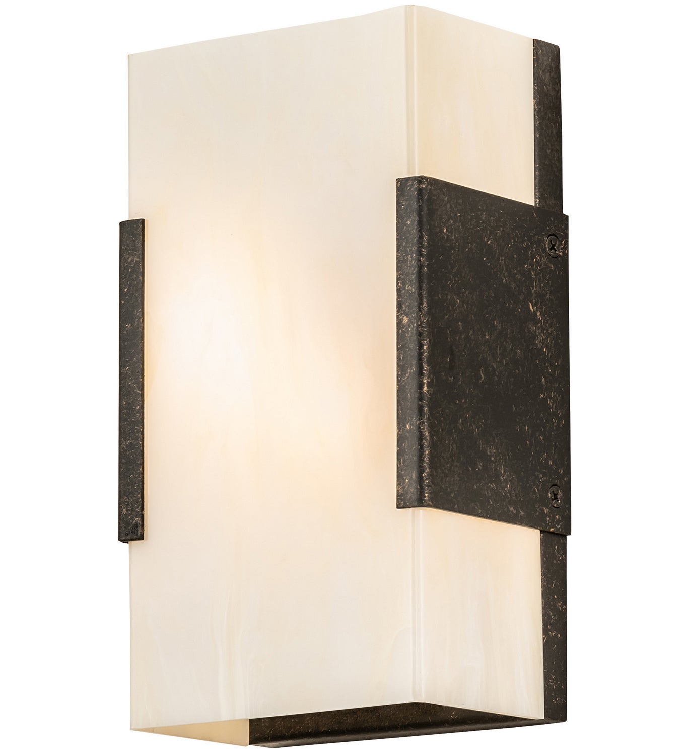 Meyda Tiffany - 243448 - Two Light Wall Sconce - Quadrato - Golden Bronze