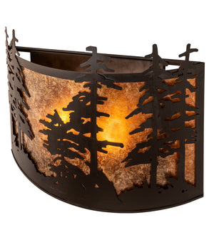 Meyda Tiffany - 243680 - Two Light Wall Sconce - Tall Pines - Oil Rubbed Bronze