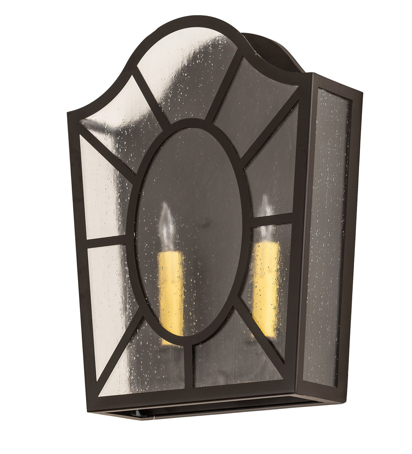 Meyda Tiffany - 243685 - Two Light Wall Sconce - Austin - Oil Rubbed Bronze