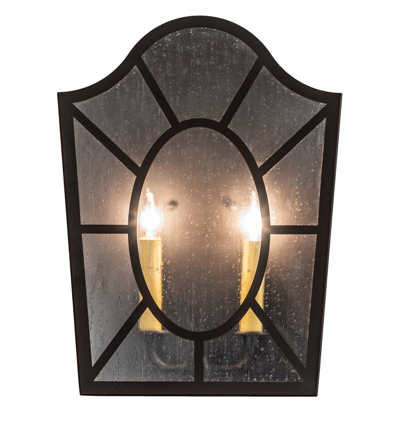 Meyda Tiffany - 243685 - Two Light Wall Sconce - Austin - Oil Rubbed Bronze