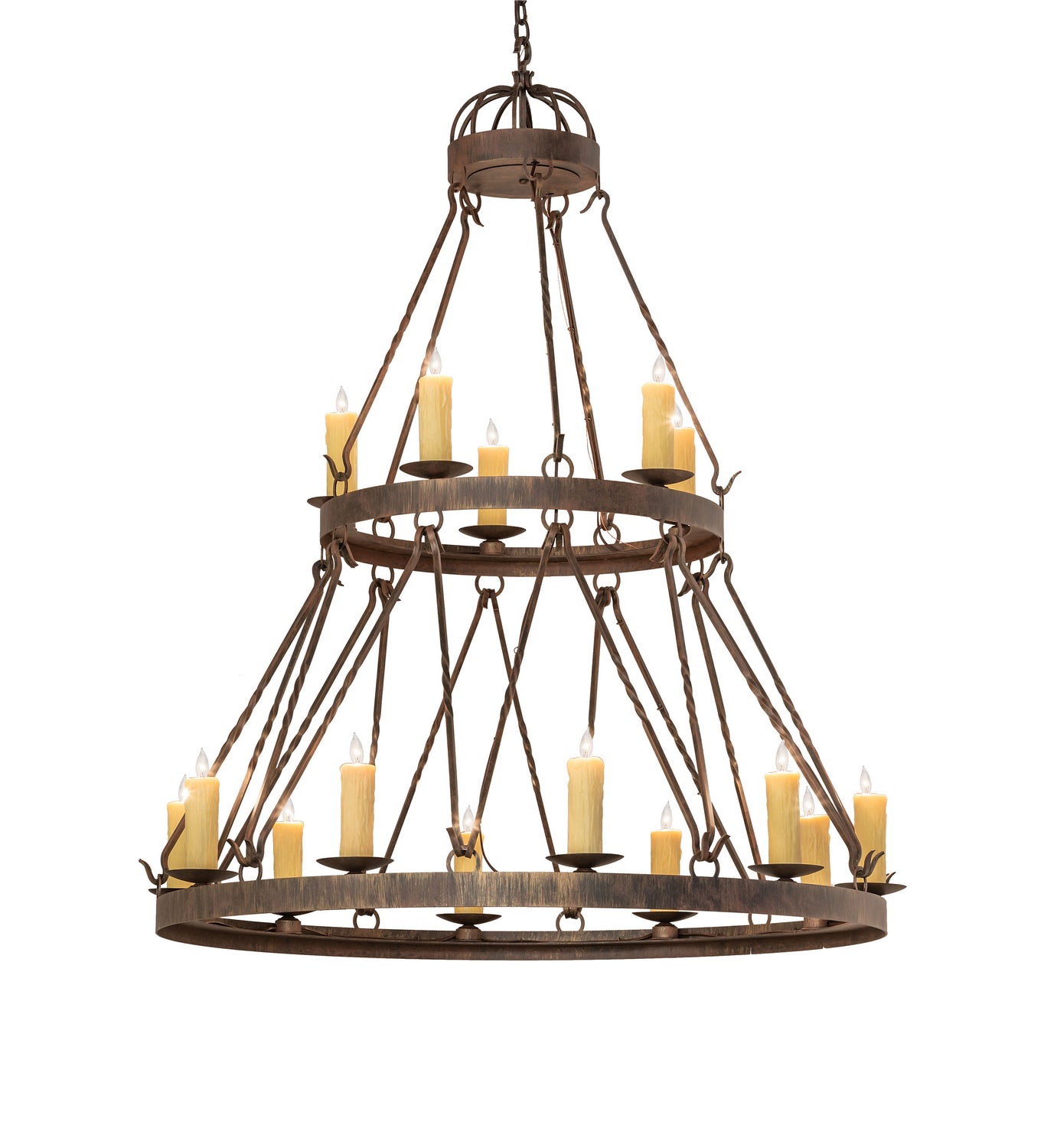 Meyda Tiffany - 243691 - 15 Light Chandelier - Lakeshore - Cortez Gold