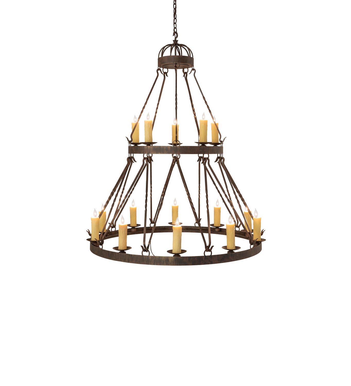 Meyda Tiffany - 243691 - 15 Light Chandelier - Lakeshore - Cortez Gold