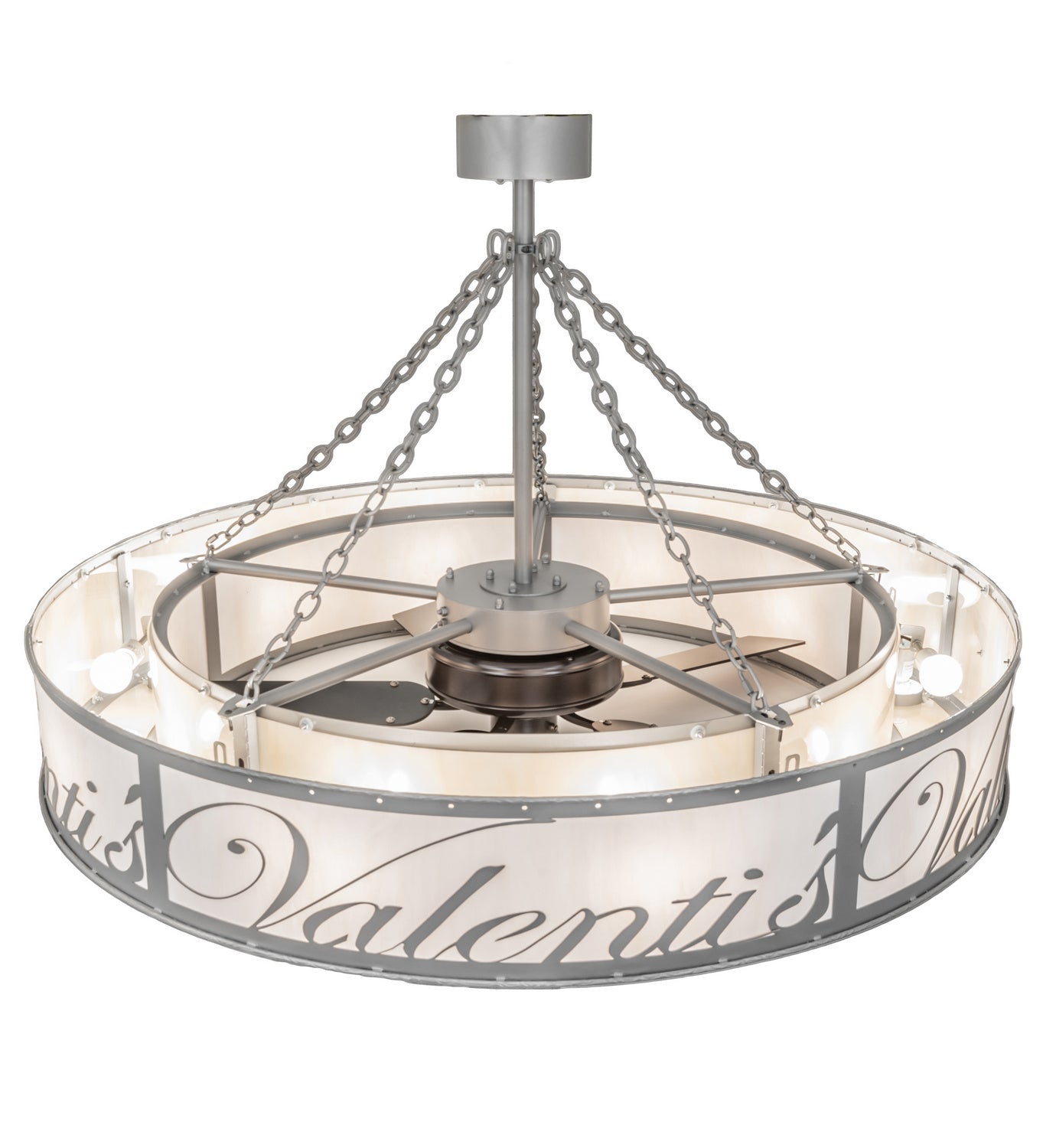 Meyda Tiffany - 244087 - 15 Light Chandel-Air - Personalized - Nickel Silver