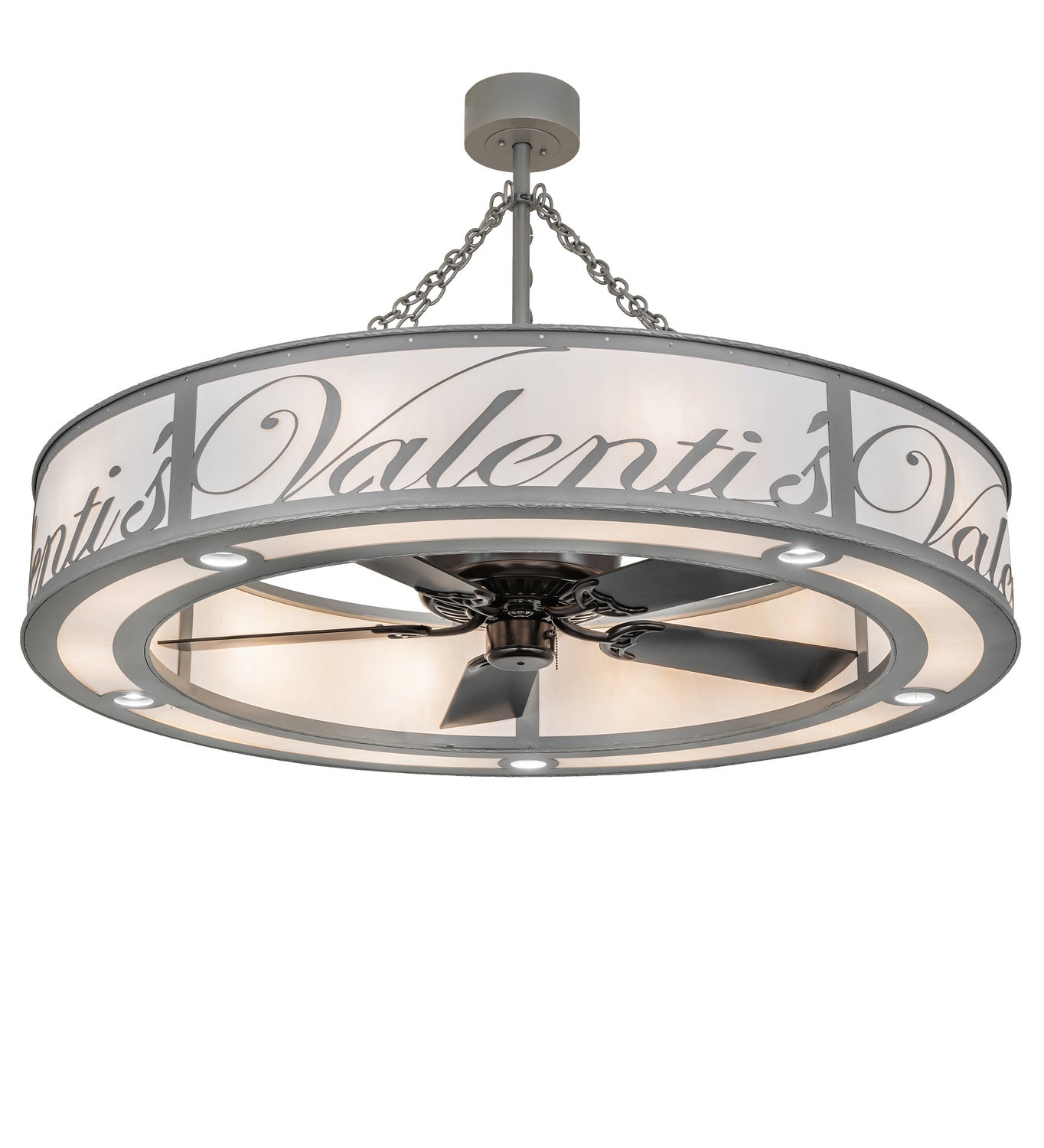 Meyda Tiffany - 244087 - 15 Light Chandel-Air - Personalized - Nickel Silver