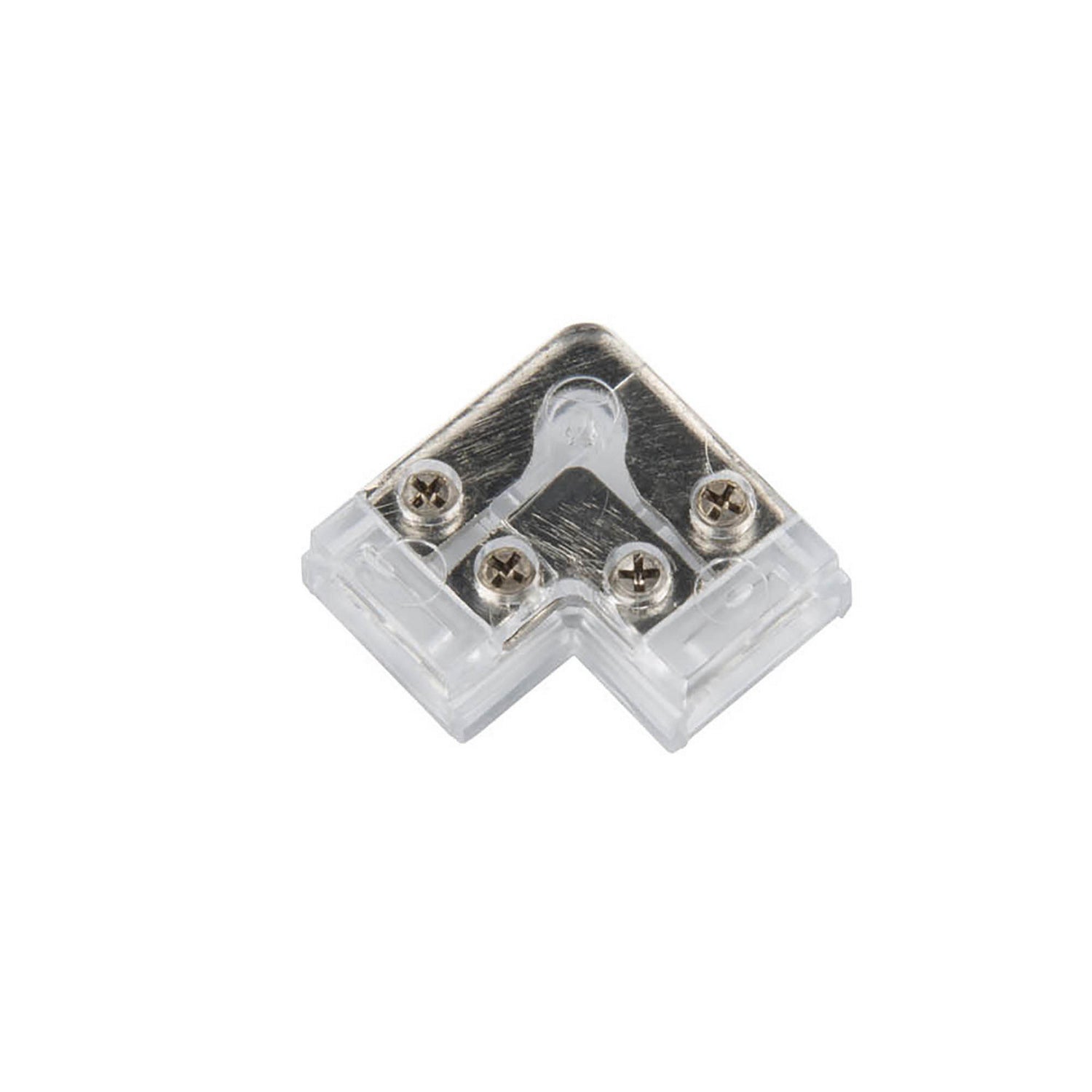 W.A.C. Lighting - T24-BS-L-CL - Basics Corner Tape to Tape Connector - Gemini - CLEAR