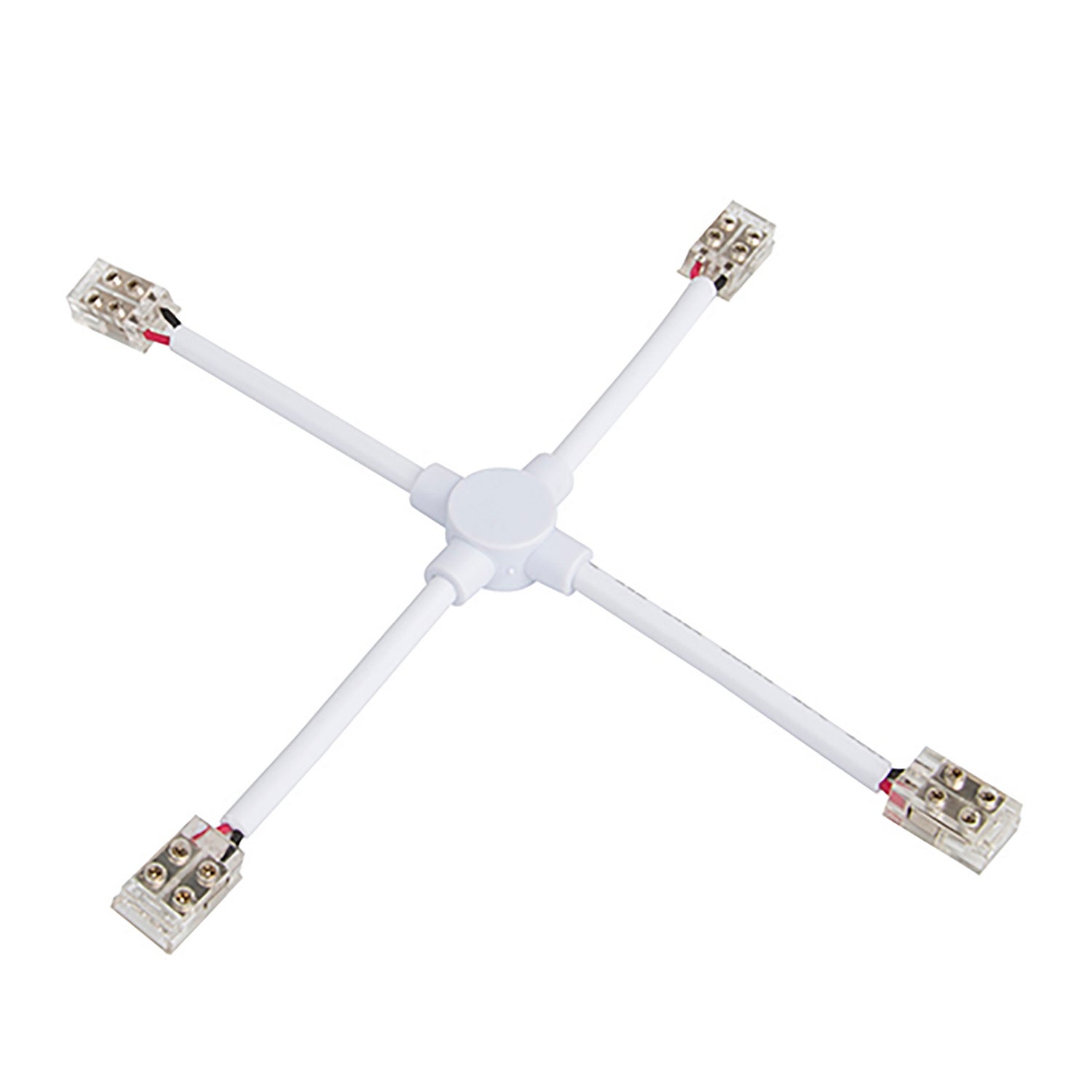 W.A.C. Lighting - T24-BS-X-WT - X Connector - Gemini - White