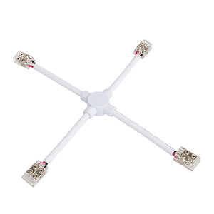 W.A.C. Lighting - T24-BS-X-WT - X Connector - Gemini - White