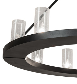 Meyda Tiffany - 244280 - 12 Light Chandelier - Loxley - Textured Black