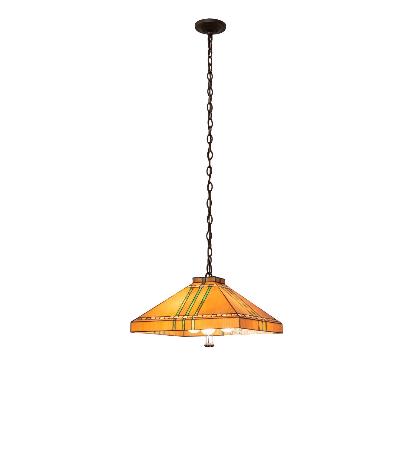 Meyda Tiffany - 244752 - Three Light Pendant - Prairie Corn