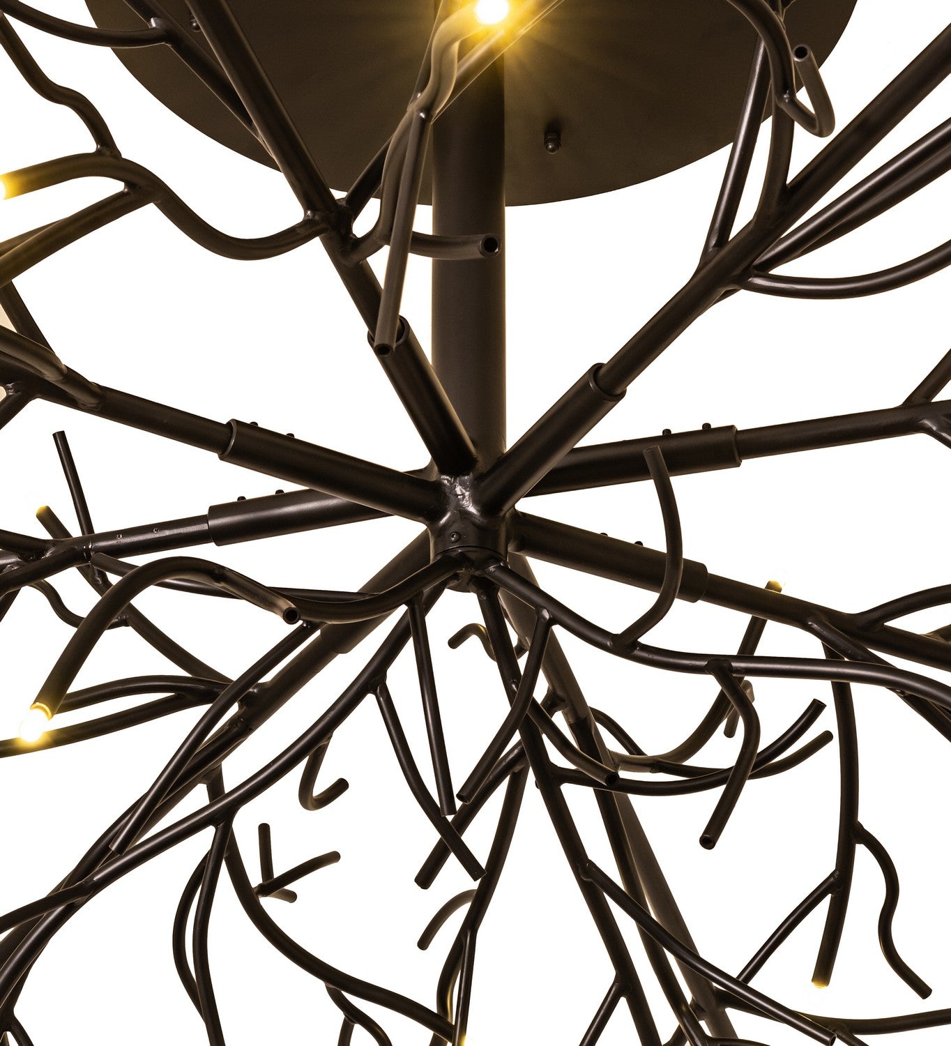 Meyda Tiffany - 244761 - LED Chandelier - Thicket - Solar Black