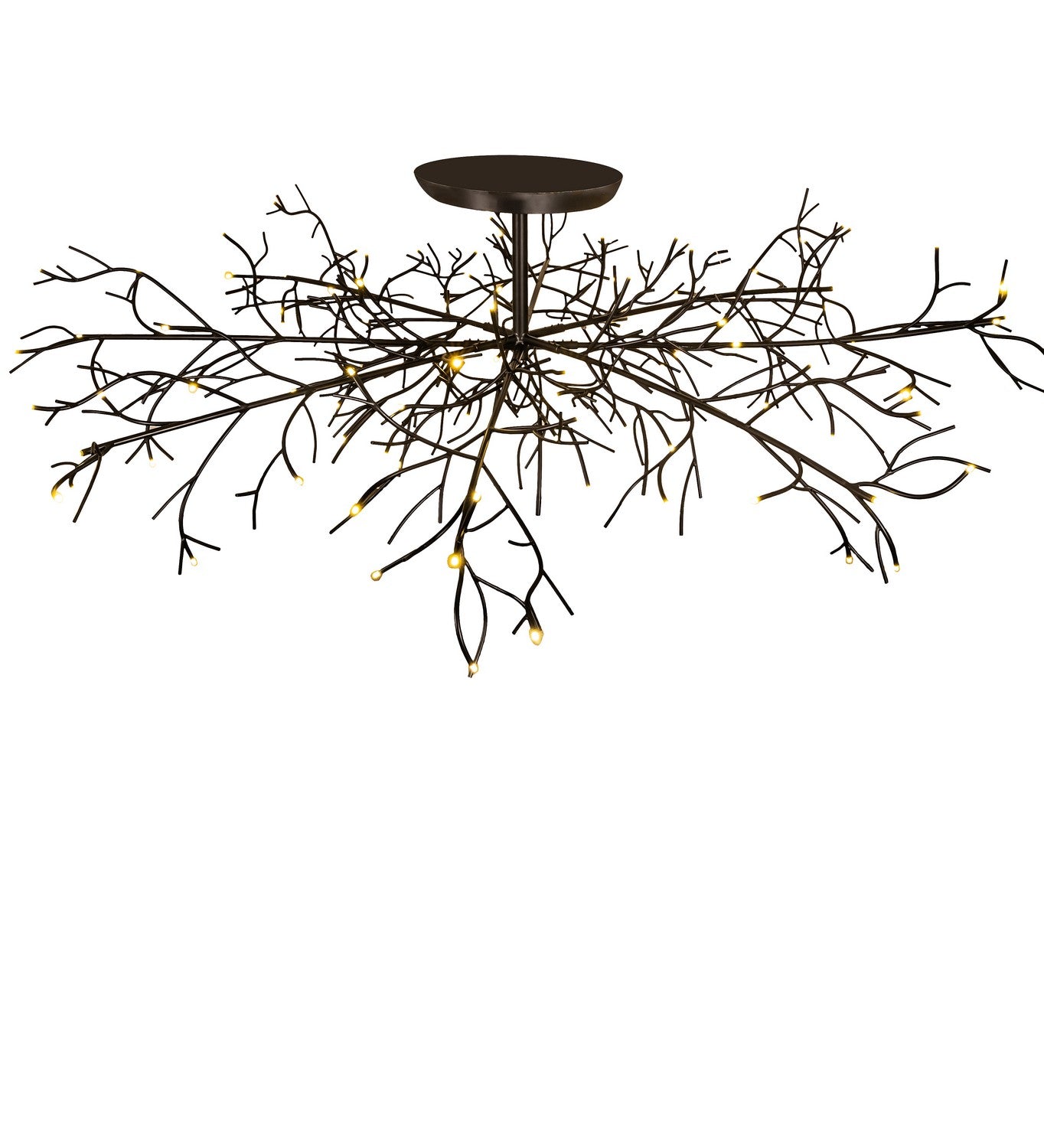 Meyda Tiffany - 244761 - LED Chandelier - Thicket - Solar Black