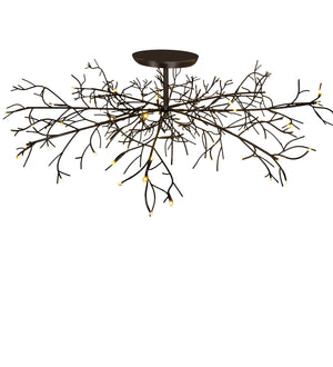 Meyda Tiffany - 244761 - LED Chandelier - Thicket - Solar Black