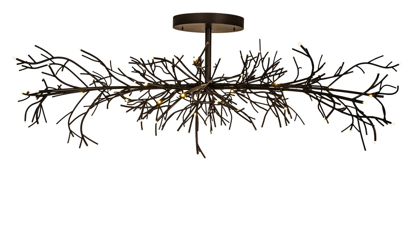 Meyda Tiffany - 244761 - LED Chandelier - Thicket - Solar Black