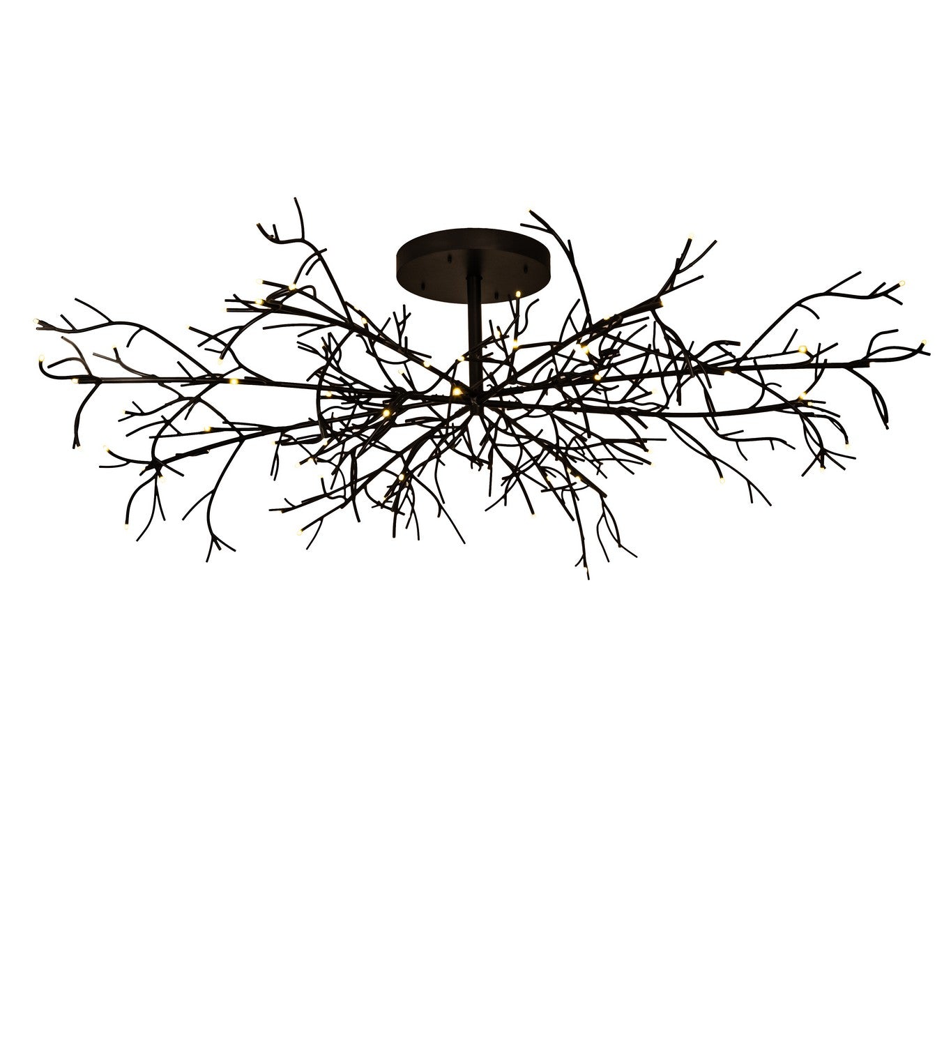 Meyda Tiffany - 244761 - LED Chandelier - Thicket - Solar Black