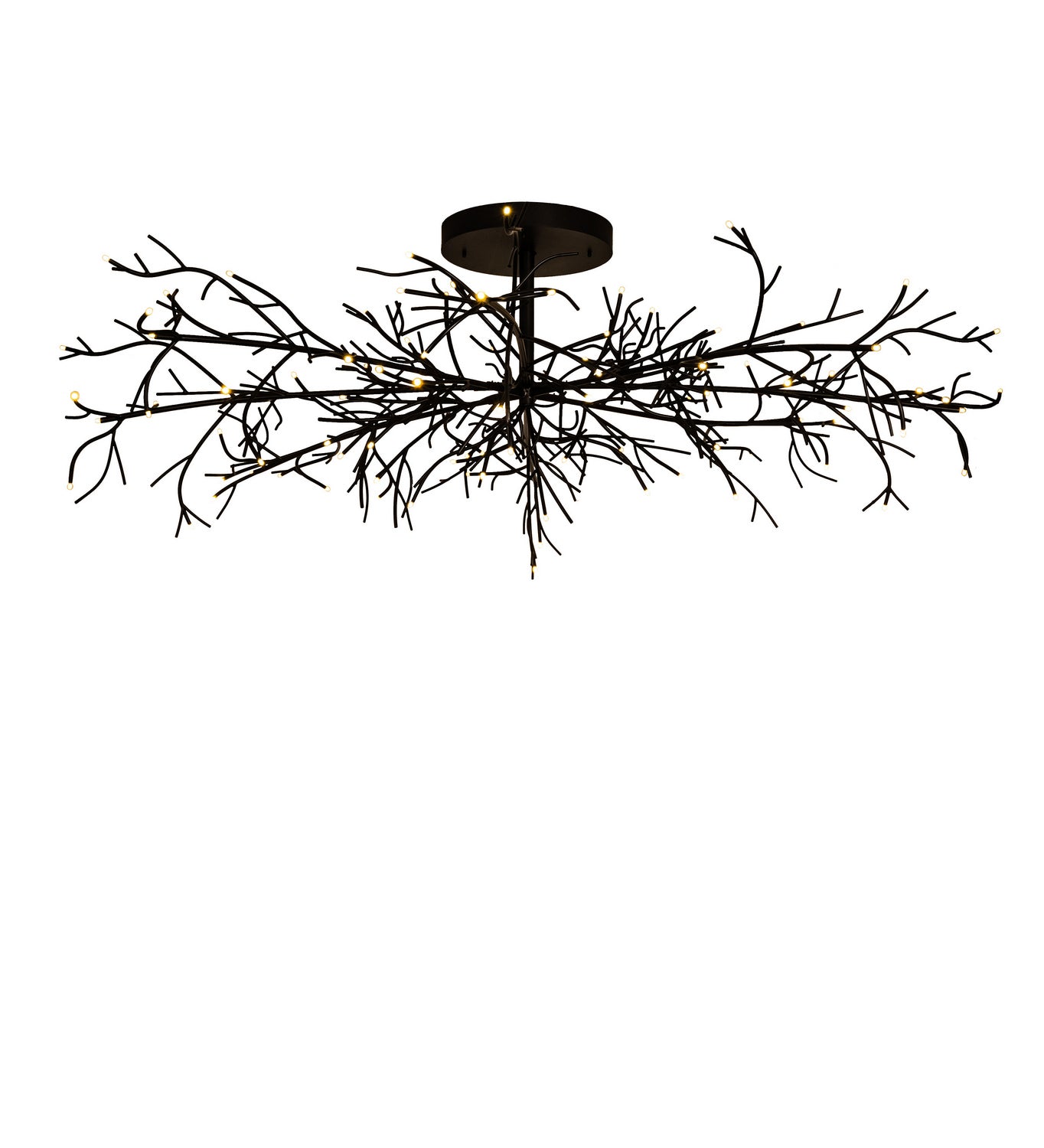 Meyda Tiffany - 244761 - LED Chandelier - Thicket - Solar Black