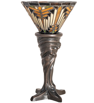 Meyda Tiffany - 244882 - One Light Mini Lamp - Nuevo Mission - Mahogany Bronze