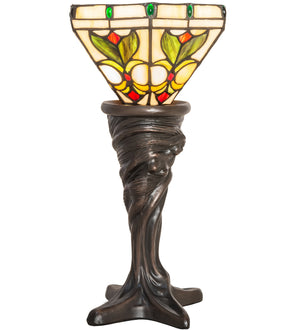 Meyda Tiffany - 244887 - One Light Mini Lamp - Middleton - Mahogany Bronze